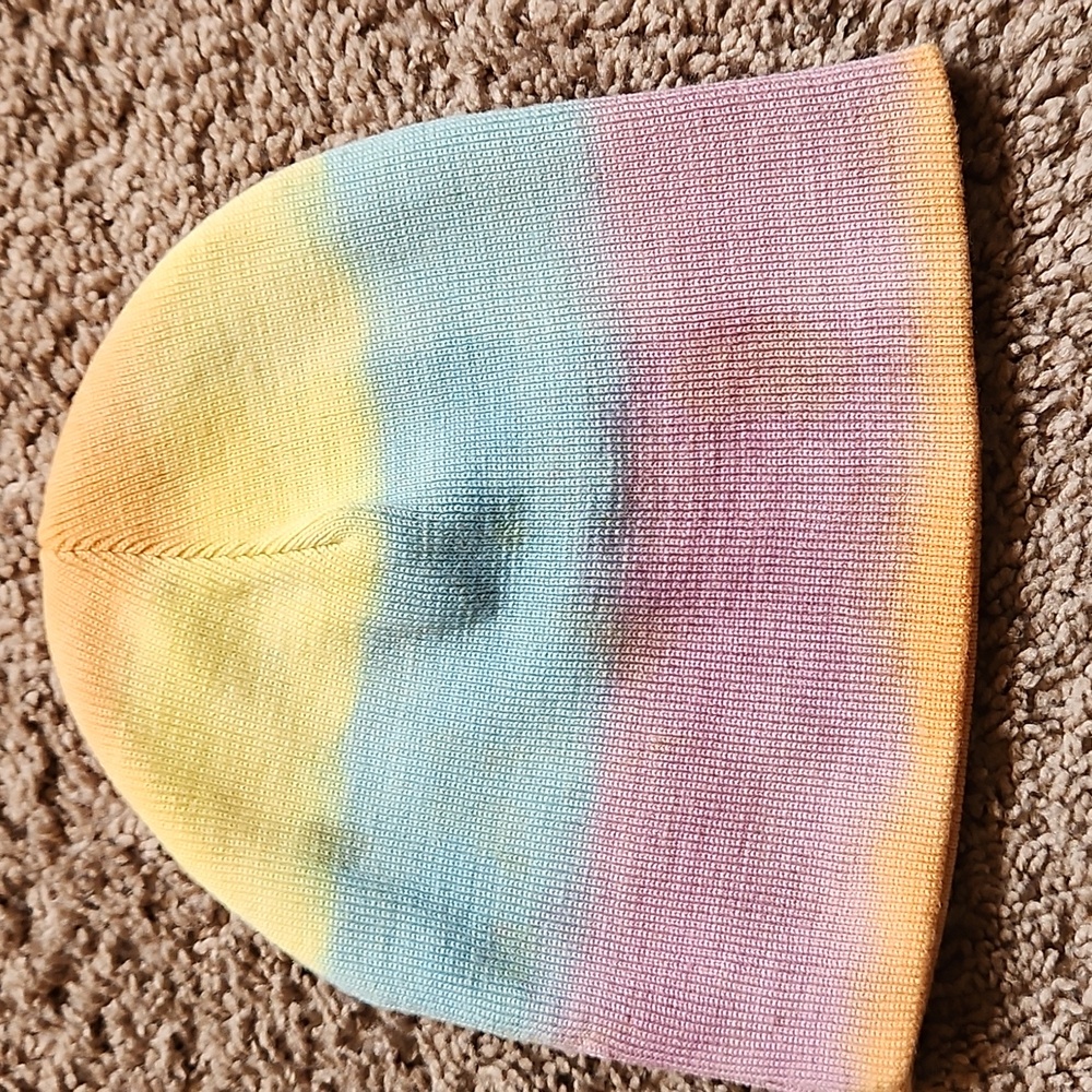 GOORIN BROTHERS VINTAGE wool blend beanie multi color skullcap reversible NWT